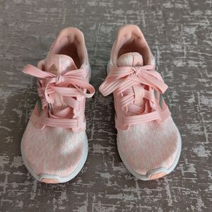 Adidas Bounce Peach and White Women's Sneakers